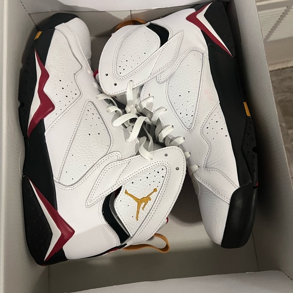 Jordan Air Retro 7 Black and Red Sneakers Cardinals 7s - Picture 1 of 12